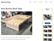 Tablet Screenshot of necaps.org